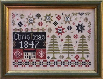 The Scarlett House - Coverlet Christmas