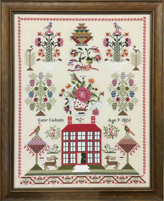 Just Stitching Along - Miss Lucy Calcutt 1826