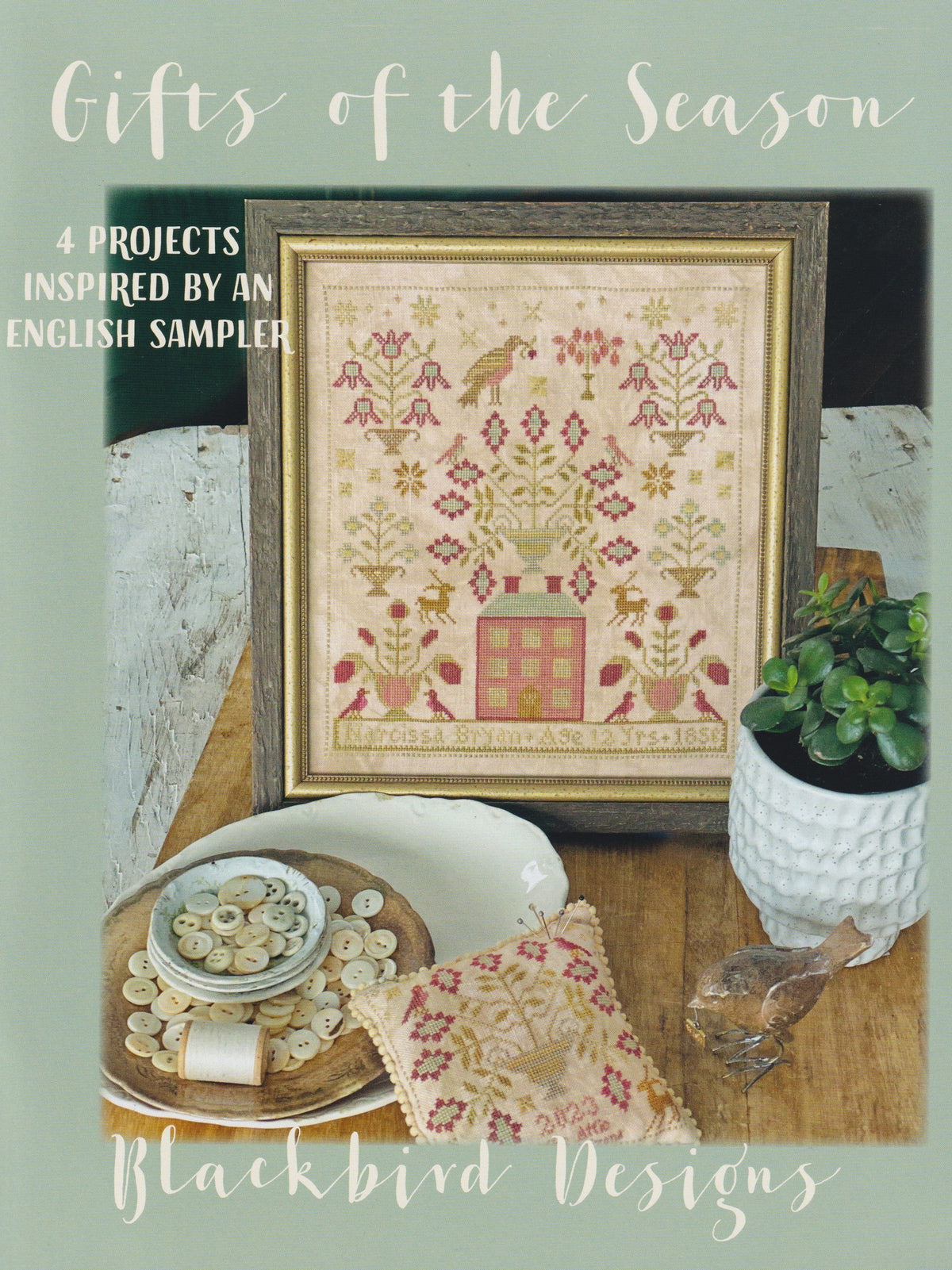 HDF Vikki Clayton-Dyer Silk - Blackbird Designs Gifts of the Season