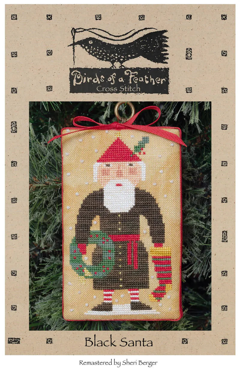 Birds of a Feather - Black Santa