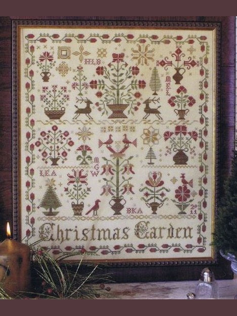 HDF Vikki Clayton-Dyer Silk - Blackbird Designs Christmas Garden