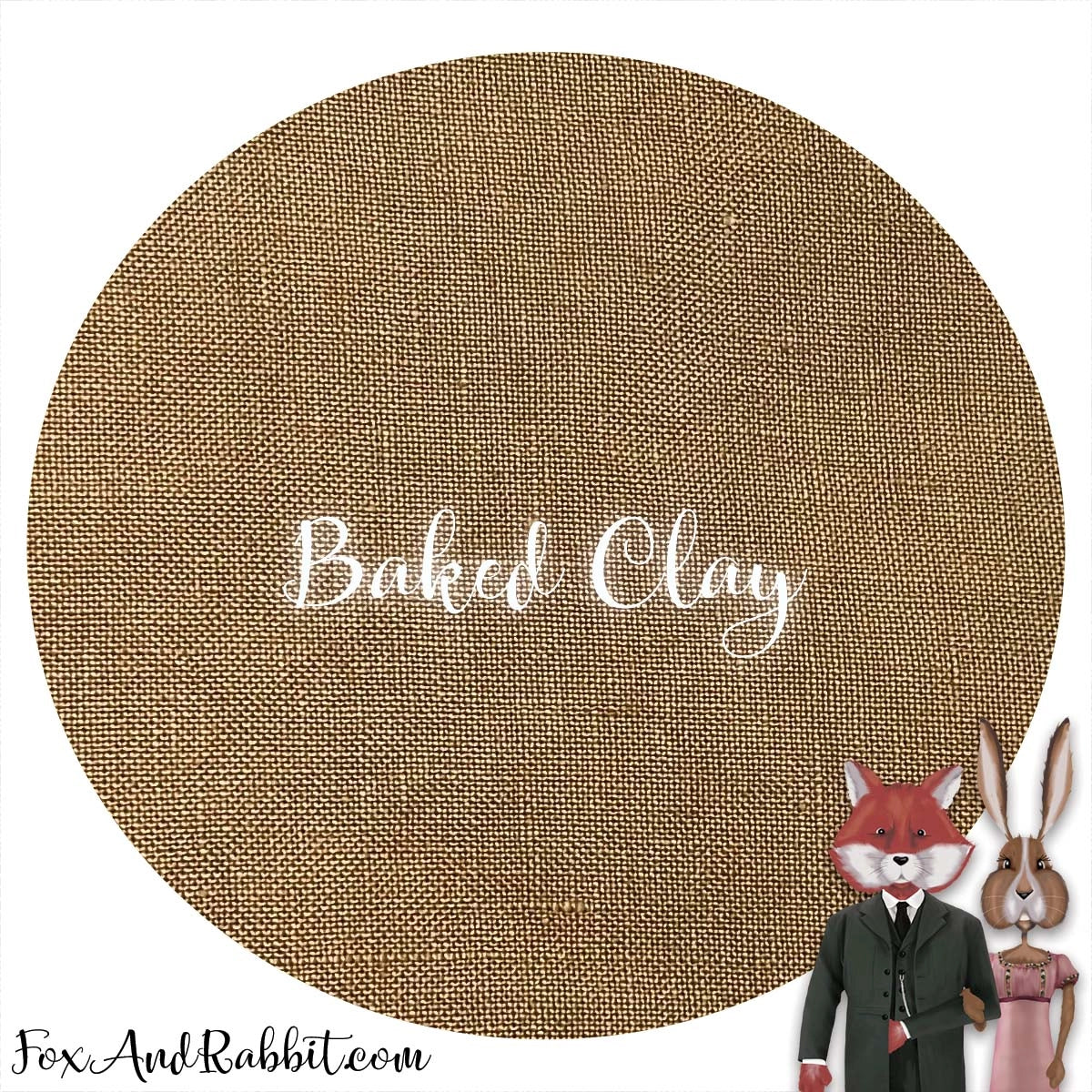 56 Count Baked Clay Fox and Rabbit