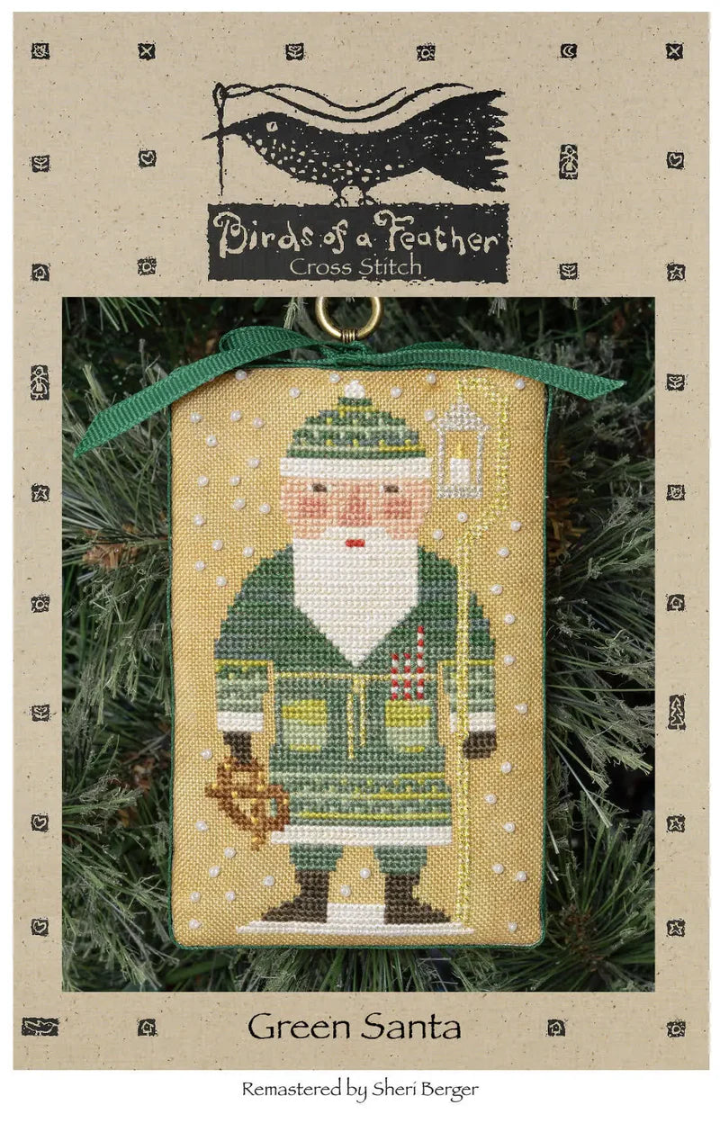 Birds of a Feather - Green Santa