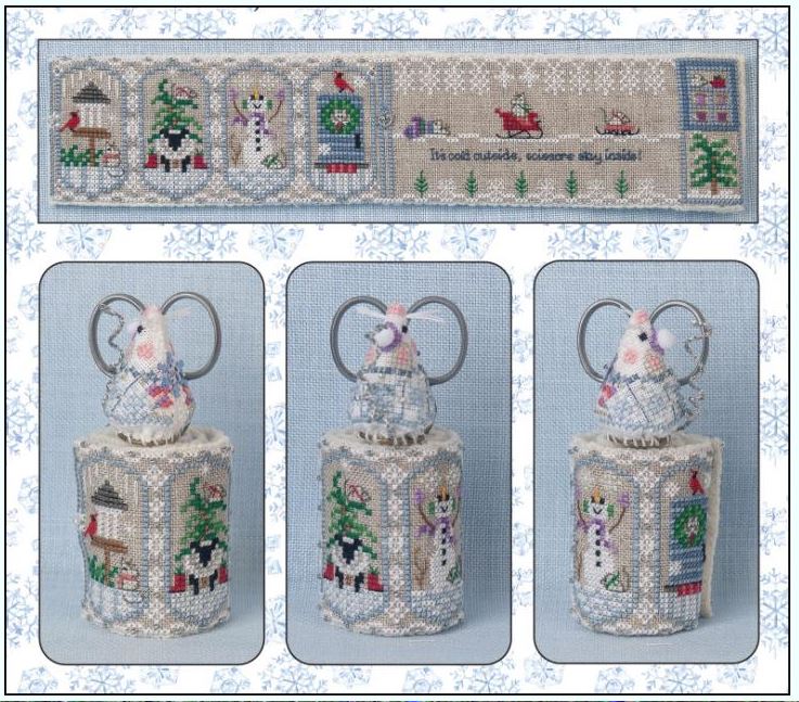 Just Nan - Winter Mouse Scissor Roll