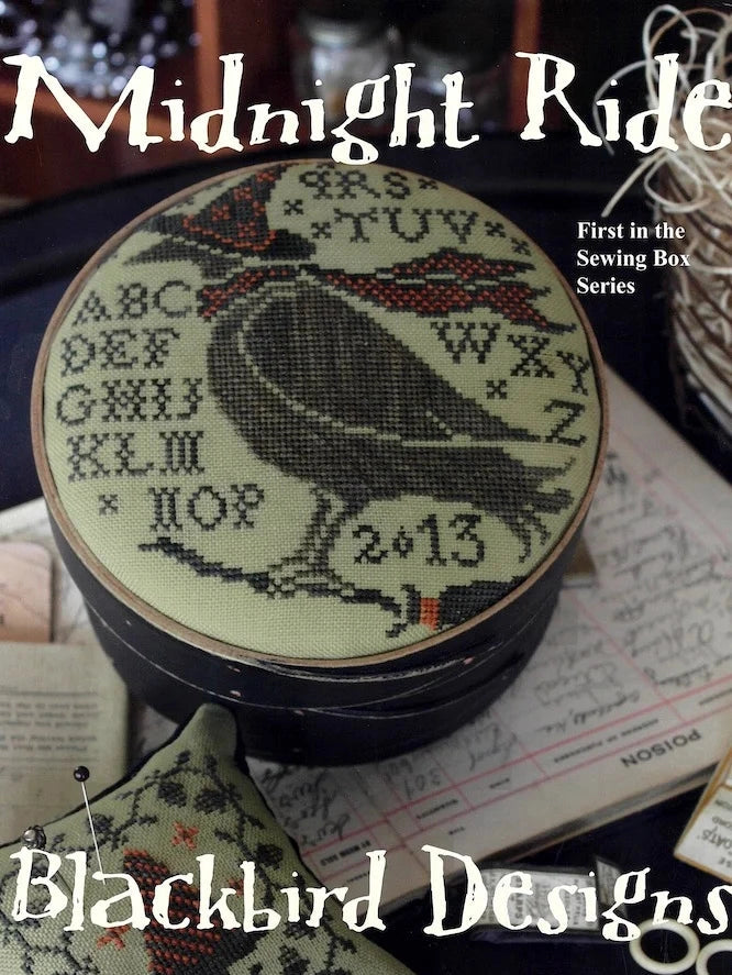 HDF Vikki Clayton-Dyer Silk - Blackbird Designs Midnight Ride