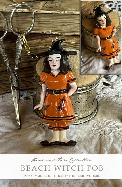 The Primitive Hare - Beach Witch Fob