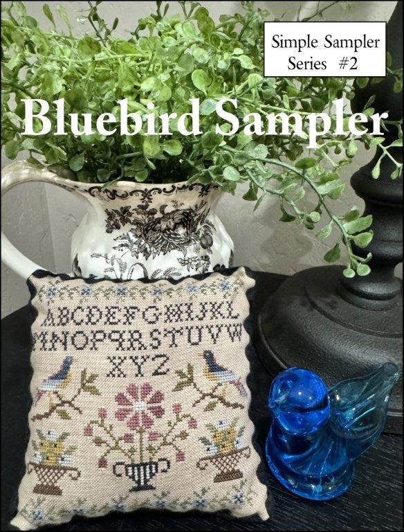 The Scarlett House - Simple Sampler Series: 2 Bluebird Sampler