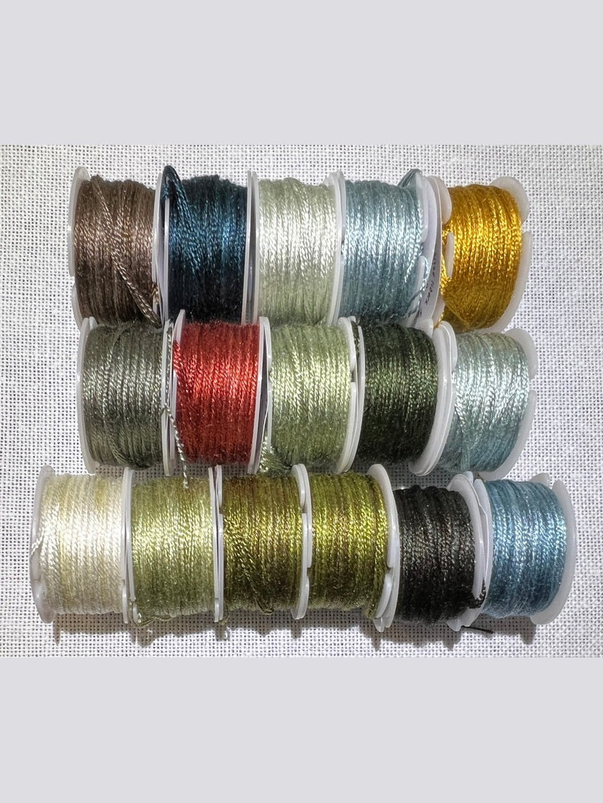 HDF Vikki Clayton-Dyer Silk - Plum Street Samplers Spring Moon