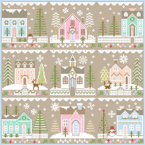 Country Cottage Needleworks - Glitter Village: Glitter House #4