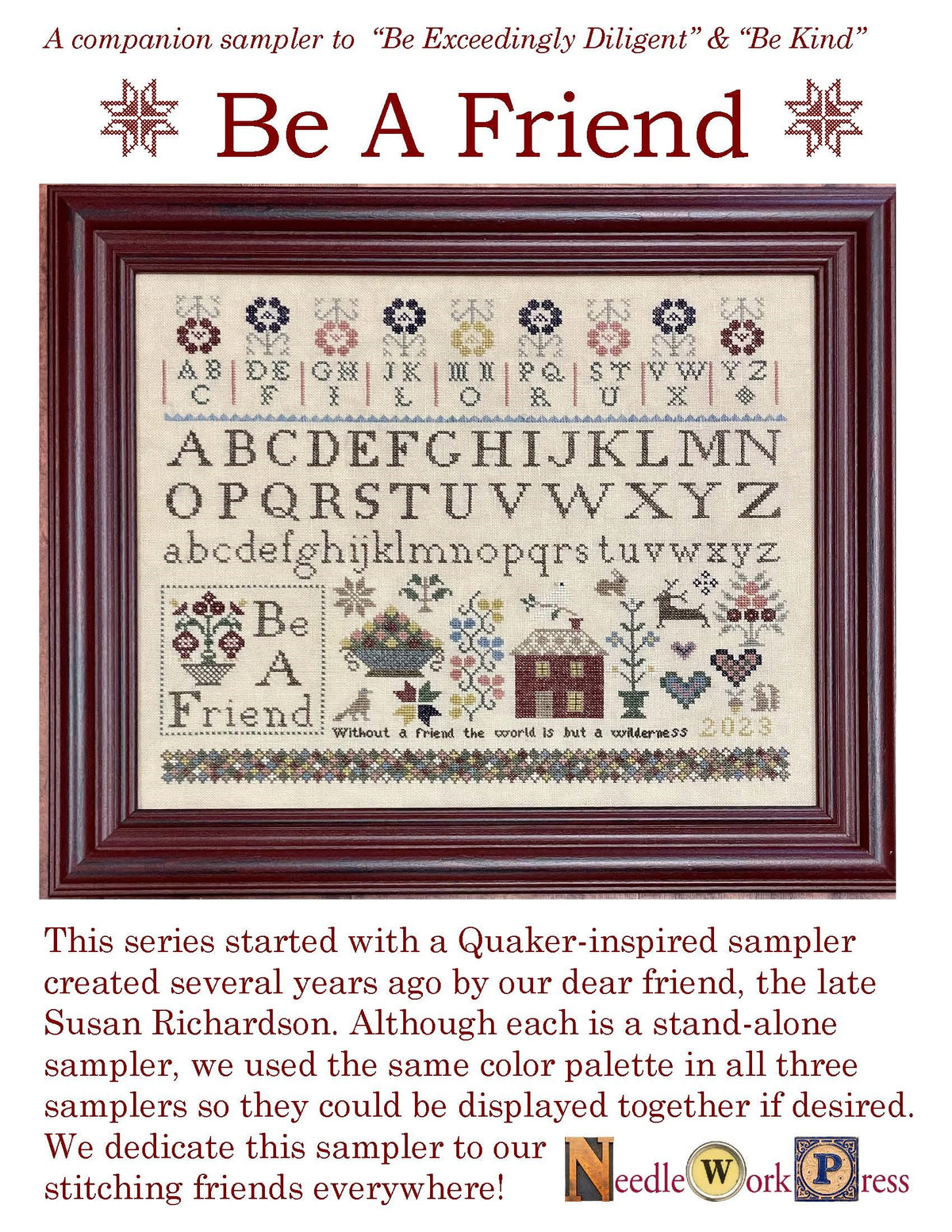 Needlework Press - Be A Friend