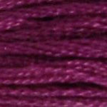 DMC Stranded Cotton - 0035 Very Dark Fuchsia