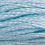 DMC Stranded Cotton - 0162 Blue Ultra Very Light