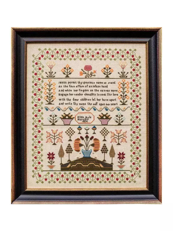 Hands Across The Sea Samplers - Eliza Rule 1824