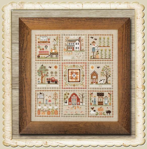 Little House Needleworks - Fall on The Farm: Part Five - Changing Leaves