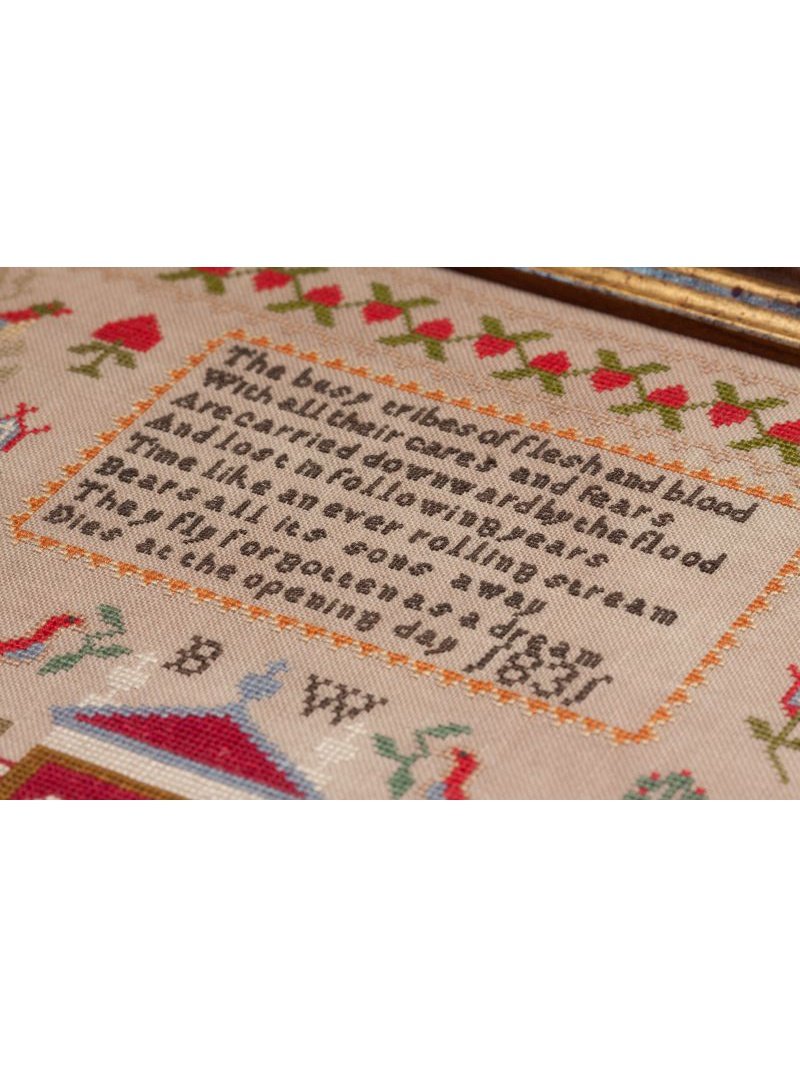 Hands Across The Sea Samplers - How Now Brown Cow BW 1831