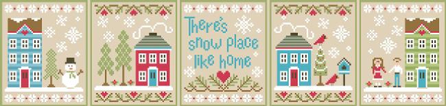 Country Cottage Needleworks - Snow Place Like Home #1