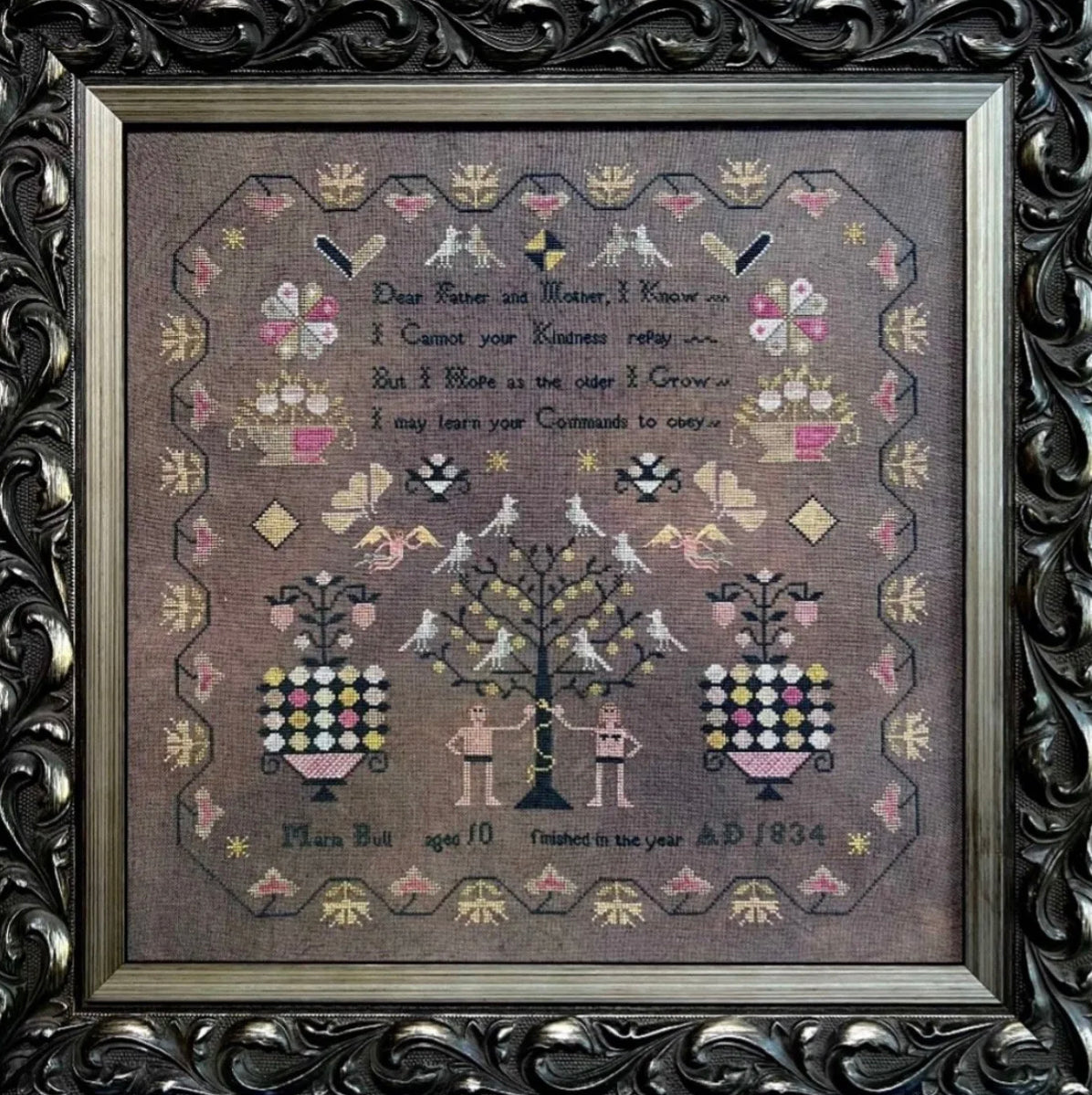 Fox and Rabbit Designs - Maria Bull 1834