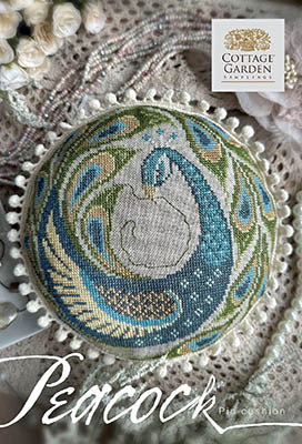 Cottage Garden Samplings - Peacock Pin Cushion