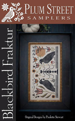 Plum Street Samplers - Blackbird Fraktur