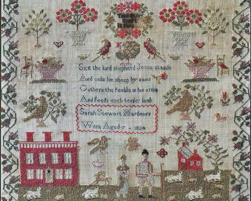 HDF Vikki Clayton-Dyer Silk - NeedleWork Press Sarah Stewart Hardman 1824