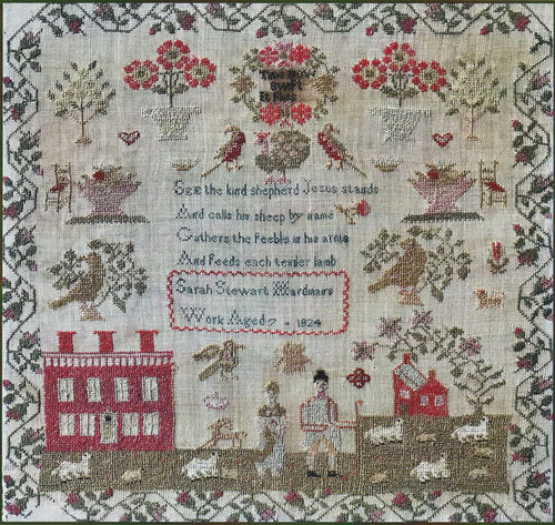 HDF Vikki Clayton-Dyer Silk - NeedleWork Press Sarah Stewart Hardman 1824