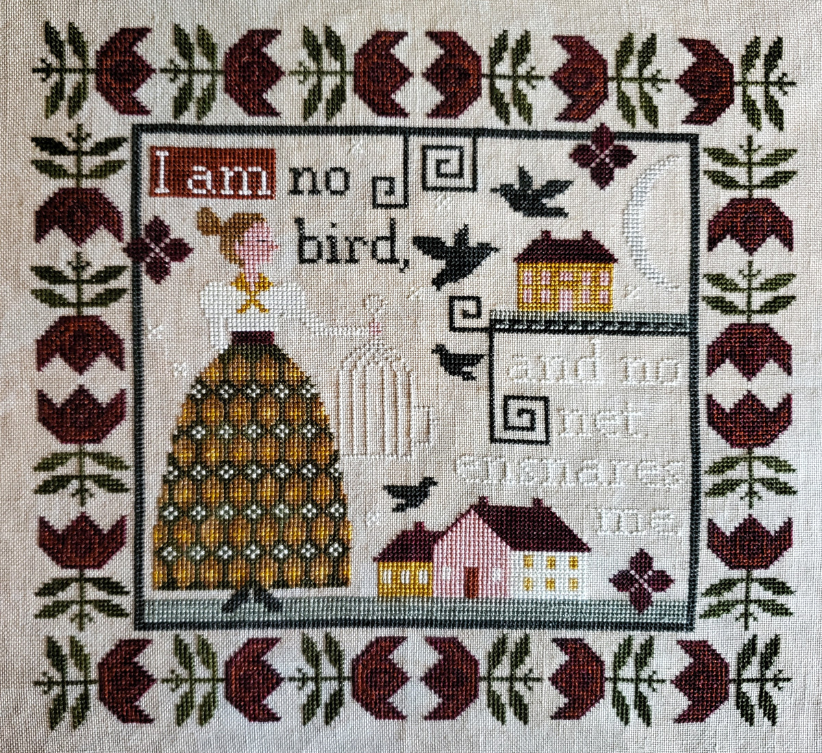 The Artsy Housewife -No Net Ensnares Me