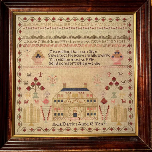 The Wishing Thorn - Ada Davies Sampler 1852