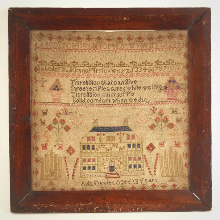 The Wishing Thorn - Ada Davies Sampler 1852