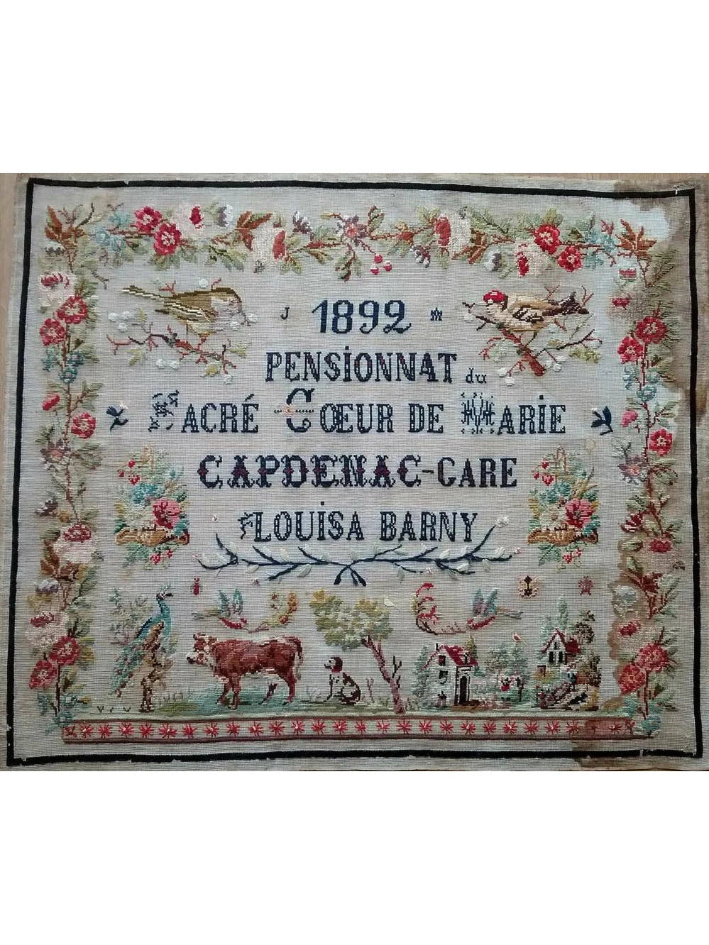 HDF Vikki Clayton-Dyer Silk - Reflets de Soie Louisa Barny 1892