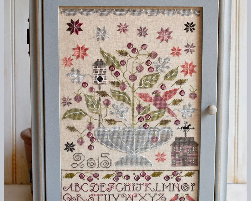 HDF Vikki Clayton-Dyer Silk - Plum Street Samplers Blackberry House