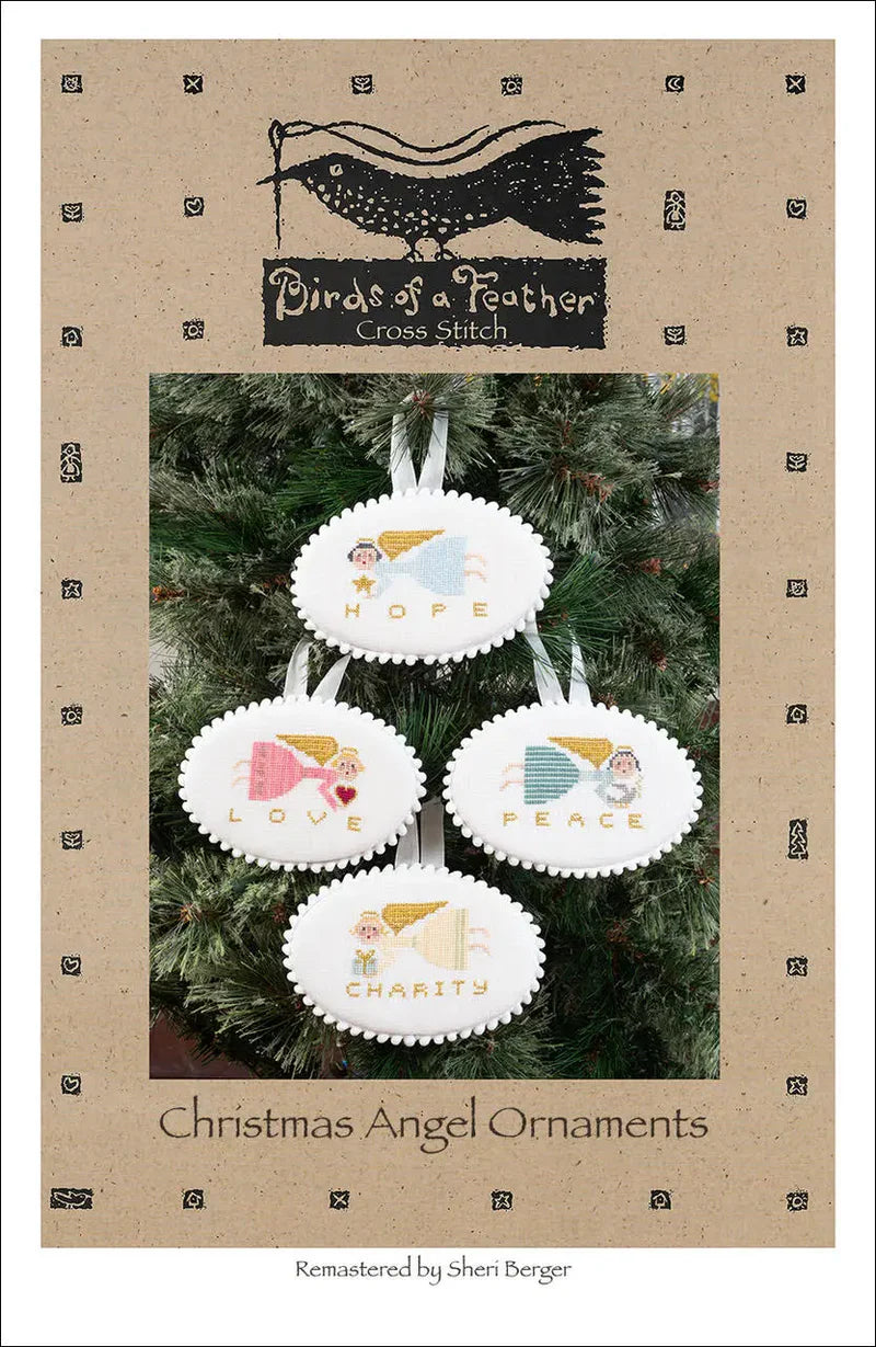 Birds of a Feather - Christmas Angel Ornaments