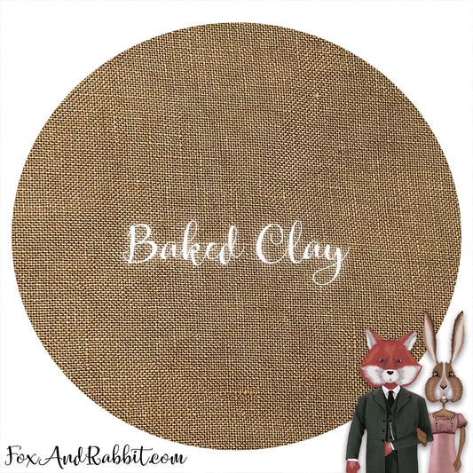 56 Count Baked Clay Fox and Rabbit