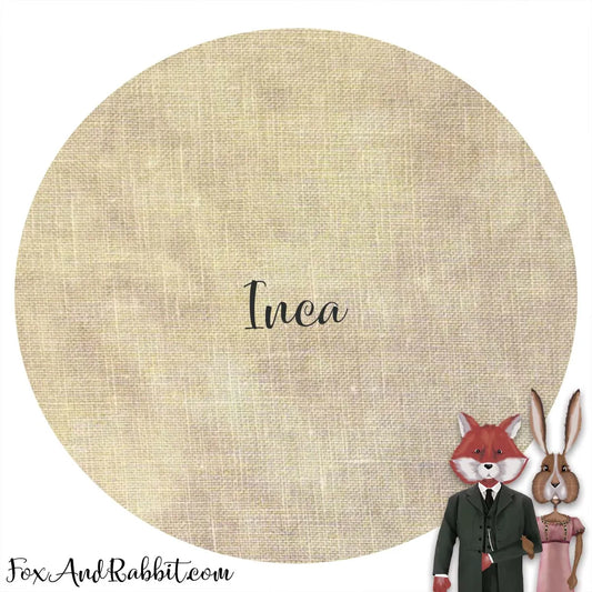 20 Count Aida Inca Fox and Rabbit