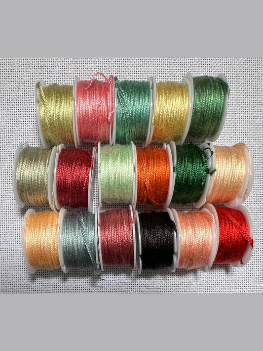 HDF Vikki Clayton-Dyer Silk - Handwork Samplers Frances Eden 1809
