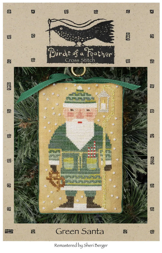 Birds of a Feather - Green Santa