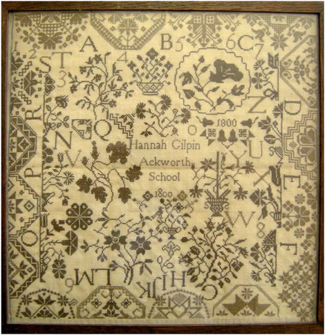 StitchyBox Samplers - Hannah Gilpin 1800