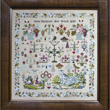 Hands Across the Sea Samplers - Jane Bannister 1855