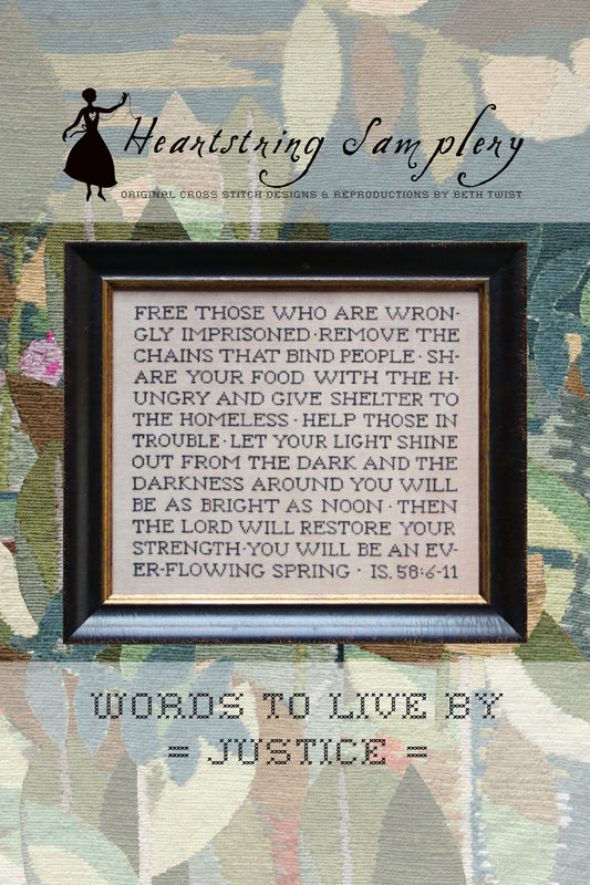 Heartstring Samplery - Words to Live By = Justice =
