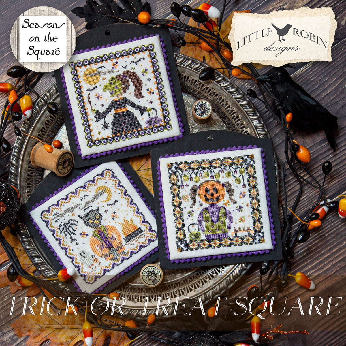 Little Robin Designs - Seasons on the Square: Trick or Treat Square