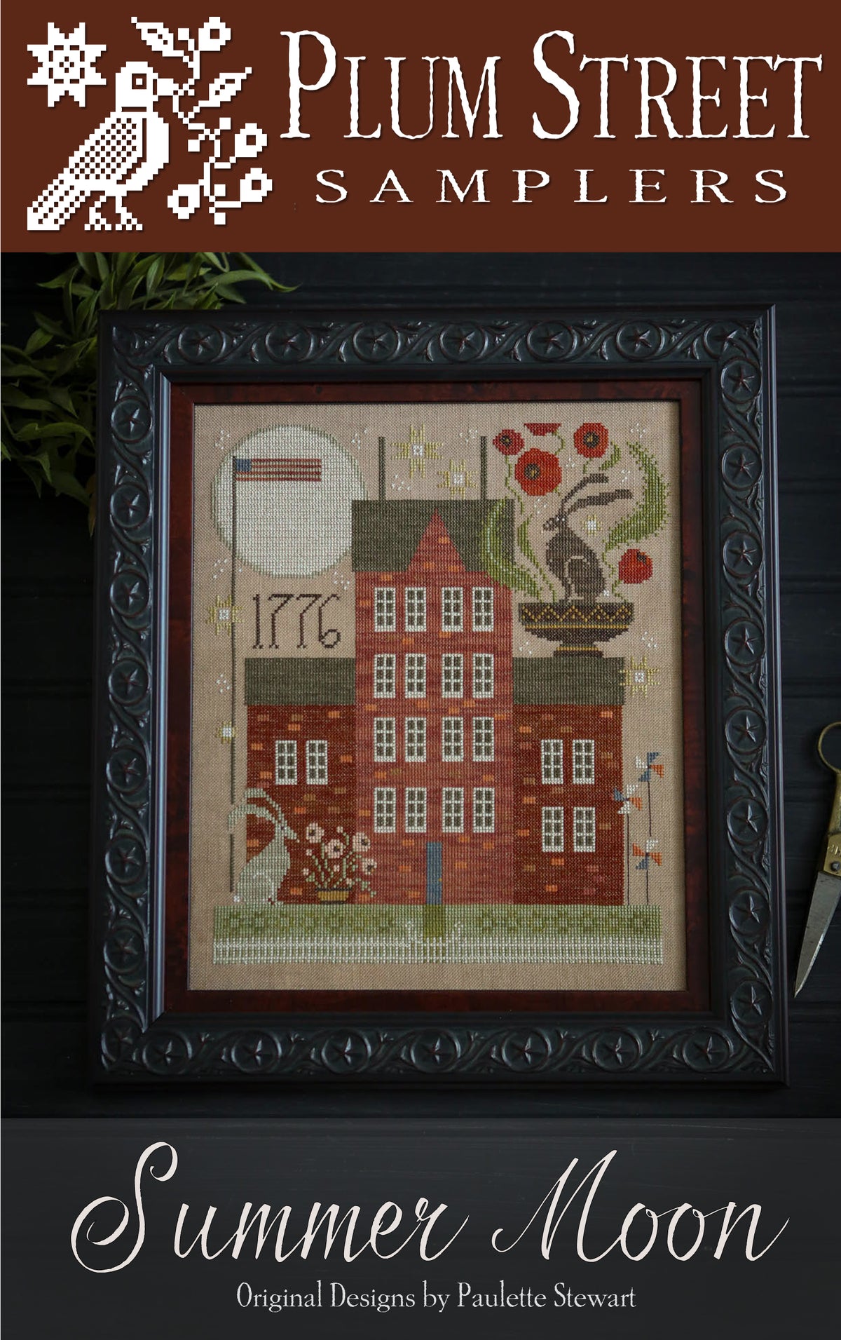 HDF Vikki Clayton-Dyer Silk - Plum Street Samplers Summer Moon