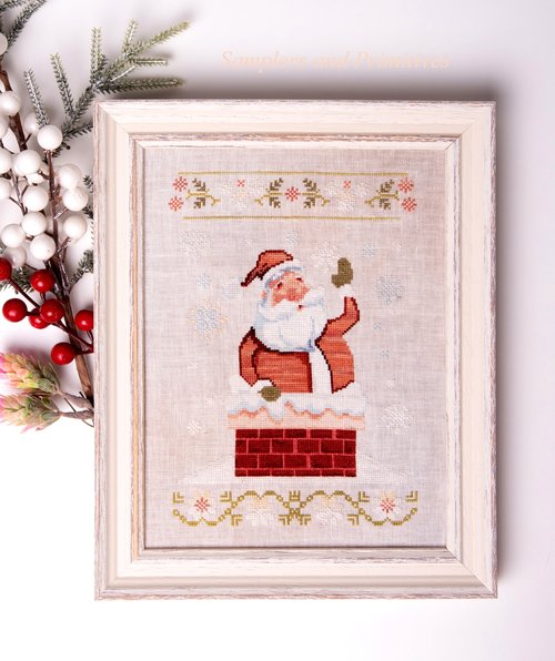 Samplers and Primitives - Jolly Santa