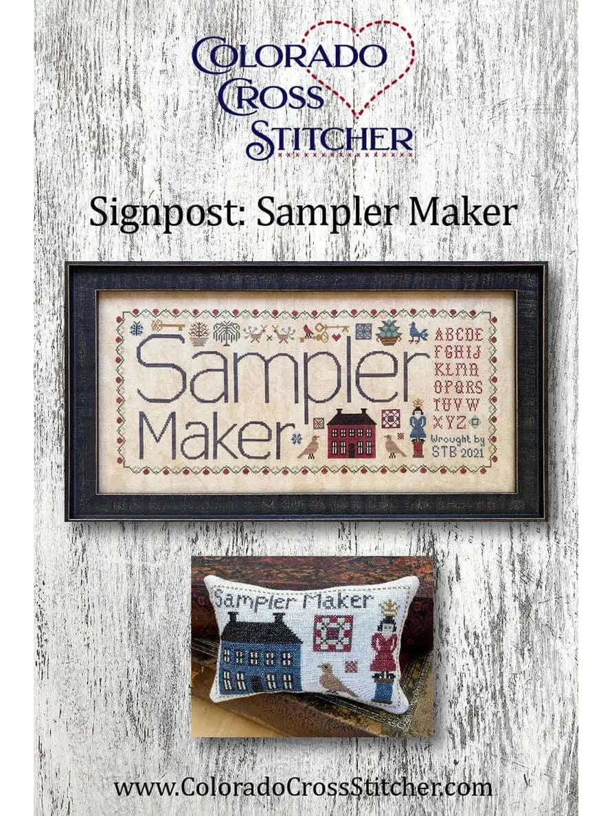 Colorado Cross Stitcher - Signpost: Sampler Maker