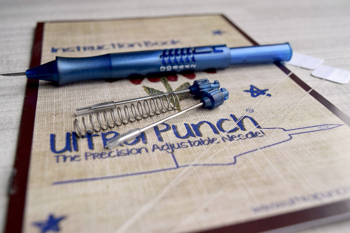 Ultra Punch 3 Needle Set + 2 Threaders