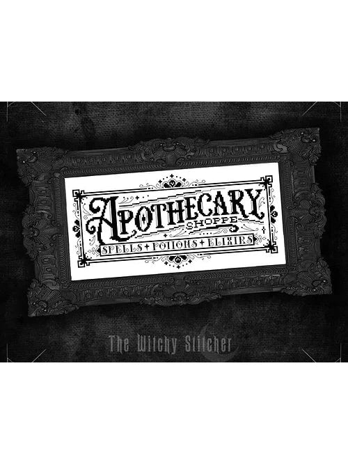 The Witchy Stitcher - Apothecary Shoppe