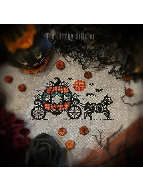 The Witchy Stitcher - Vintage Pumpkin Carriage