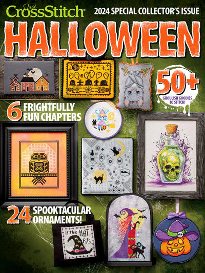 Just CrossStitch Halloween 2024 Collector's Issue Magazine