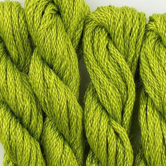 Needlepoint Inc. Silk - NPI 655 Acid Green Range