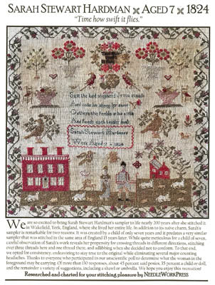 HDF Vikki Clayton-Dyer Silk - NeedleWork Press Sarah Stewart Hardman 1824