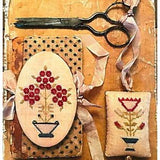 Stacy Nash Primitives - Mary's Garden Needle Book and Fob