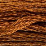 DMC Stranded Cotton - 0400 Mahogany Dark